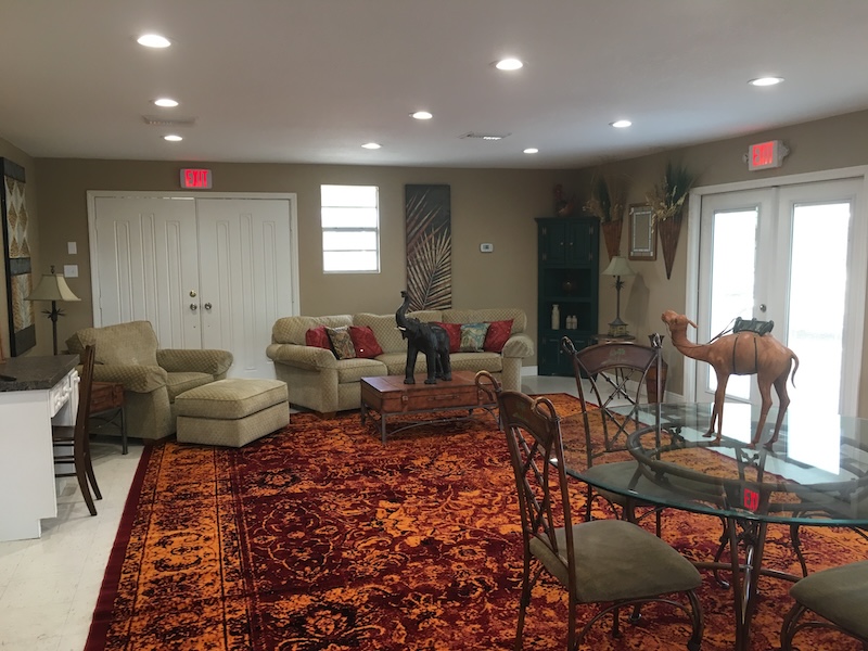Entry area